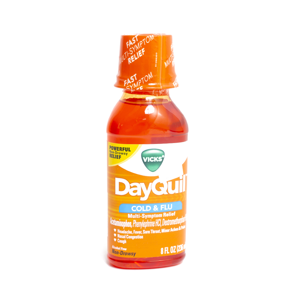 Dayquil, Cold and Flu, 8 ounce